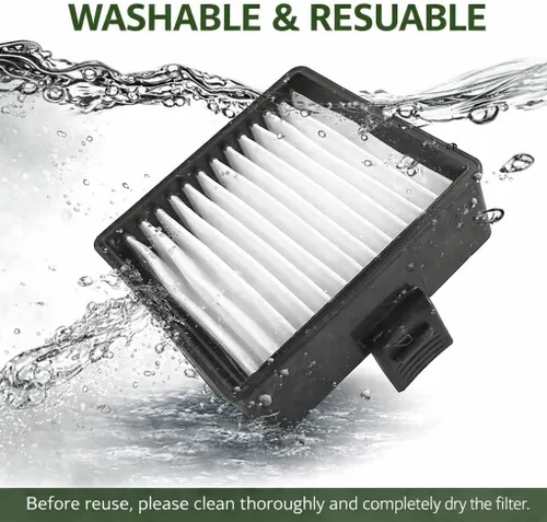 Miniatura 3 de Reemplazo del filtro de vacío compatible con aspiradora de mano Ryobi P712 P713 P714K de 18 V, montaje de soporte de filtro de aire para reemplazar