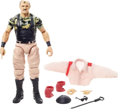 Miniatura 5 de Mattel SGT Slaughter Elite Collection Figura de acción, serie # 89