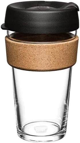 Miniatura 16 de Taza KeepCup Brew, de vidrio templado y corcho, Vidrio templado, Prensa