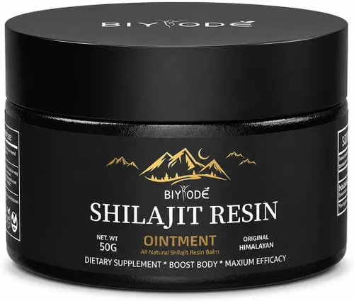 Miniatura 6 de Resina Shilajit pura del Himalaya de 600 mg 50 porciones con ácido fúlvico y más de 85 minerales traza suplemento energético vegano sin OMG