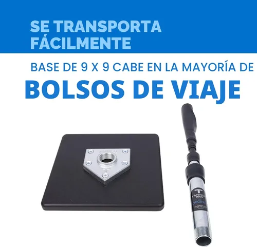 Miniatura 8 de Tanner Tee The Original Batting Tee – Tee de bateo profesional ajustable para béisbol y softbol, eje de acero, base compuesta, parte superior