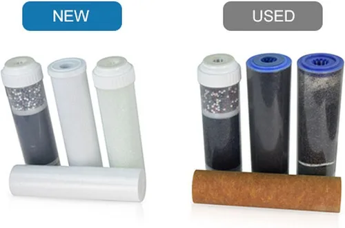 Miniatura 7 de WFD, WF-CB105 Cartucho de filtro de agua de bloque de carbón activado de 2.5 pulgadas x 9-3/4 pulgadas, cabe en carcasas de tamaño estándar de 10