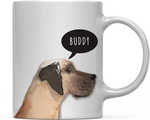 Miniatura 37 de Andaz Press Taza de café personalizada de 11 onzas para perro, Shih Tzu Shorter Haired Up Close, paquete de 1 Shih Tzu pelo más corto personalizado