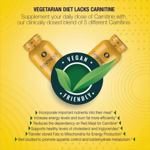 Miniatura 5 de Infinite Labs L Carnitina 1000mg MTX - Mezcla de aminoácidos de fumarato de carnitina, L-carnitina L-tartrato, acetil L-carnitina, L-carnitina HCL