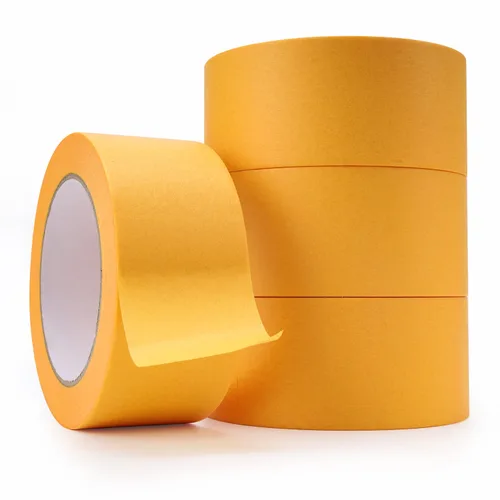 Miniatura 8 de Lichamp Cinta adhesiva amarilla de 2 pulgadas, cinta Washi naranja para manualidades y artes artísticas, pintura, decoración, 1.9 pulgadas x 55