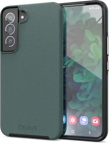 Miniatura 22 de Crave Para Samsung Galaxy S22 Caso, Funda De Doble Capa De Protección A Prueba De Golpes Para Samsung Galaxy S22 5G (6.1 Pulgadas) - Pizarra
