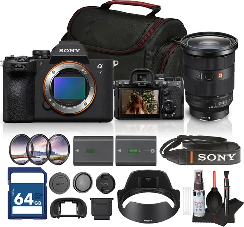 Sony Cámara sin espejo a7 V | Montaje en E de fotograma completo con AF avanzado, rendimiento de alta velocidad y video 4K | para fotografía y
