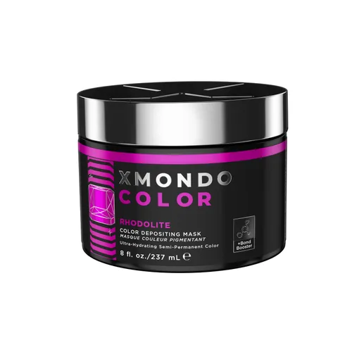 Miniatura 22 de XMONDO Color Super Purple Depositing Mask y tinte morado semipermanente, infundido con tecnología Bond Booster y ácido hialurónico para nutrición
