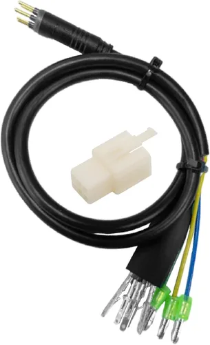 Miniatura 7 de Conector de cable Ebike 9 Pin 23.6 in Cable de motor macho Adaptador de motor eléctrico de bicicleta con sensor Hall Piezas de conversión Ebike