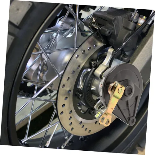 Miniatura 7 de Kit de montaje trasero de freno de bicicleta, accesorio de motocicleta eléctrica duradero con pastilla de freno gruesa para mayor seguridad