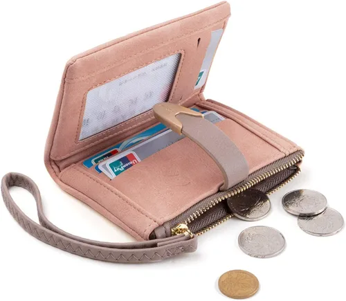 Miniatura 6 de TOPKULL Carteras para mujer Rfid pequeñas compactas con cremallera y monedero para mujer, S