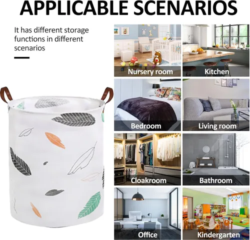 Miniatura 5 de Cesta plegable para ropa sucia en el dormitorio, impermeable, para baño, bolsa grande de lavandería en dormitorio universitario, guardarropa, sala