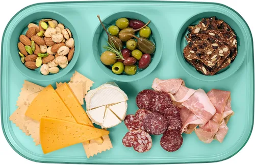 Miniatura 12 de madesmart dipware - Bandeja de 3 tazones, apilables y extraíbles para embutidos, guacomole, aperitivos, verduras, apto para lavavajillas