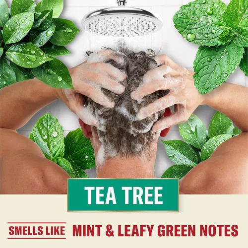 Miniatura 6 de Old Spice Champú de Árbol de Té para Hombre, Cabello Más Sano, Más Lleno, Más Hidratado, 21.9 Fl Oz Cada Uno, Pack de Dos