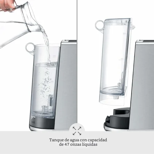 Miniatura 5 de Breville Bambino BES450BSS, máquina de café expreso de acero inoxidable cepillado