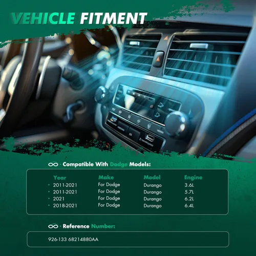 Miniatura 7 de SCITOO 68214880AA - Kit de engranajes de actuador de puerta de aire de repuesto para 2011 2012 2013 2014 2015 2016 para Jeep Grand Cherokee HVAC