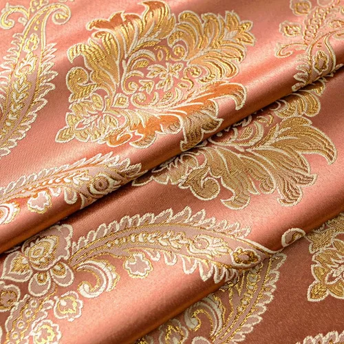 Miniatura 4 de ELKCA - Cenefa de cascada de tejido jacquard para dormitorio, cenefa de cortina de lujo para sala de estar
