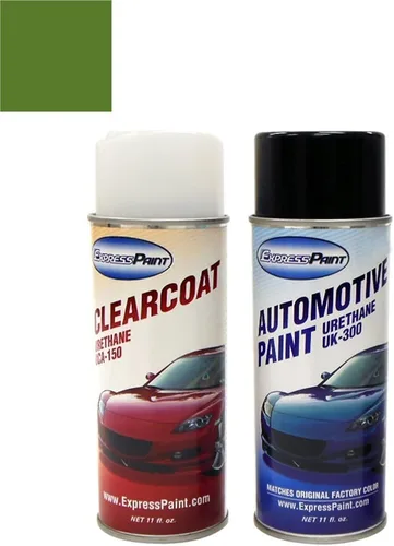 Miniatura 233 de Aerosol para pintura de retoque automotriz Mazda Miata, color beige metálico 11F, paquete todo incluido
