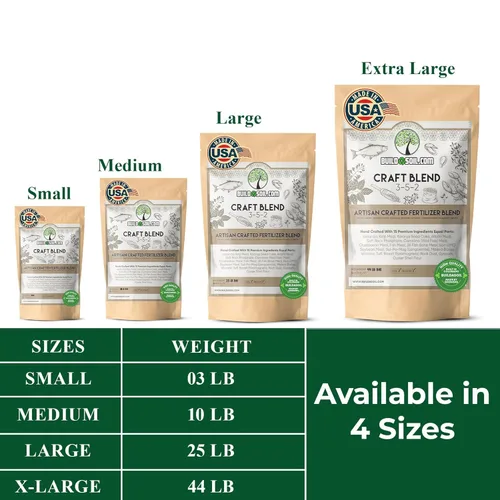 Miniatura 6 de BuildASoil Fertilizante para huerto de vegetales y alimentos orgánicos para plantas Fertilizante orgánico hecho a mano con 15 ingredientes