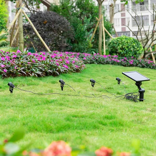 Miniatura 5 de 4 estacas de repuesto para luz solar de camino, accesorios de luces solares con tornillo M5 para pasarela, patio, jardín y patio