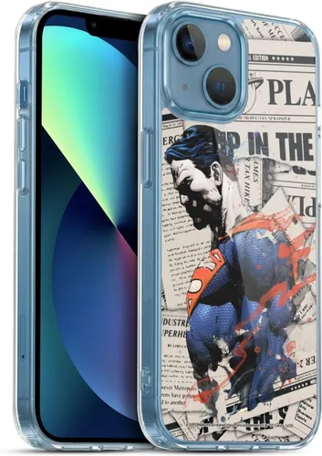Miniatura 25 de Head Case Designs Officially Licensed Superman DC Comics Collage 80th Anniversary Gel Case [Military Grade Protection] Compatible with Apple iPhone