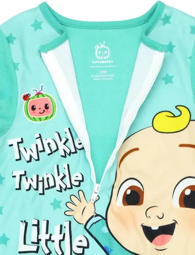 Miniatura 6 de Cocomelon Pijama para dormir con pies para niños pequeños