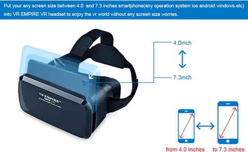 Miniatura 5 de Auriculares de realidad virtual para teléfono celular, gafas de realidad virtual, gafas de realidad virtual, gafas de realidad virtual, gafas
