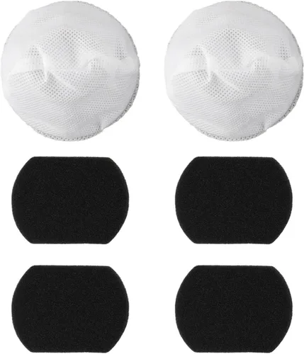 Vacuum Filter Replacement Set 4 Pack 2033 Compatible with for Bissell Turbo 3 in 1 Lightweight Corded Vacuum Series High Efficiency Fiber Cloth