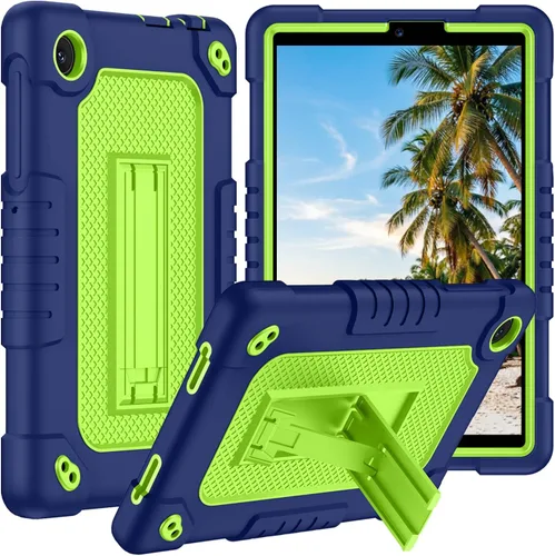 Miniatura 10 de Funda protectora para tablet TCL Tab 8 Plus, correa para el hombro, silicona suave y parte trasera dura, a prueba de golpes, para TCL Tab 8 Plus/TCL
