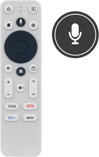Miniatura 2 de Reemplazo de control remoto de voz compatible con Onn Android TV FHD 4K UHD GEN 2 Stre-Aming Stick Box, y funciona para MECOOL MK2 Smart Box