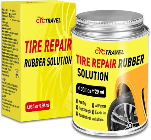 Miniatura 7 de Bike Tire Repair Kit, Bicycle Inner Tube Puncture Patch Kits with 20 PCS Vulcanizing Patches, User Manual, Metal Rasp and Tire Lever, Bike Patch Kit