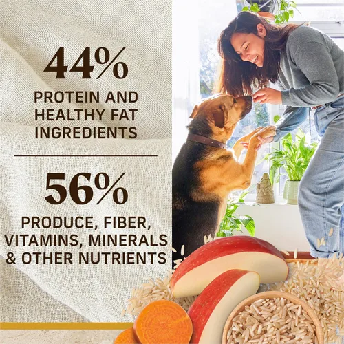Miniatura 7 de Merrick Healthy Grains - Alimento seco prémium para perros adultos, croquetas saludables y naturales, receta de peso saludable, bolsa de 4.0 libras