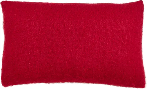 Miniatura 8 de SARO LIFESTYLE Angora Collection - Almohada de plumón de mohair sintético, 22 pulgadas, color gris