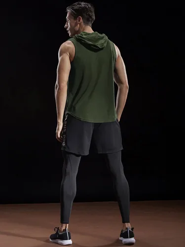 Miniatura 6 de NELEUS Dry Fit Workout Athletic Muscle Tank with Hoods Pack of 3