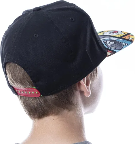Miniatura 3 de Nintendo Super Mario and Luigi Character Youth Flat Bill Gorra ajustable Snapback