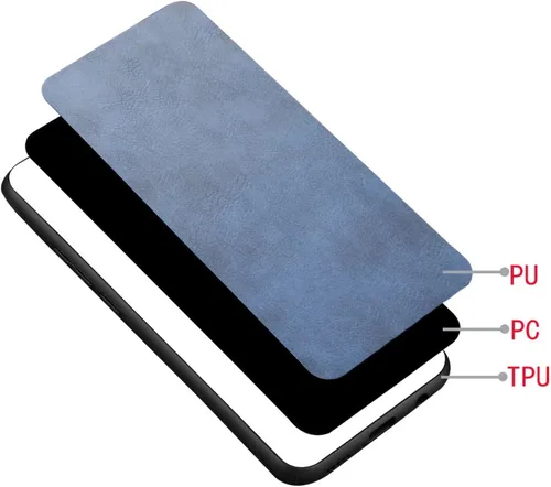 Miniatura 3 de Funda de teléfono para Xiaomi Redmi Note 10S, Funda para Xiaomi Redmi Note 10S Funda protectora de cuero PU estilo vaca, cubierta antideslizante a