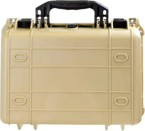 Miniatura 4 de Eylar Estuche Rígido Estándar de 16" para Equipo y Cámara, Impermeable con Espuma, Estándares TSA Beige Bronceado