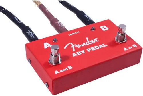 Miniatura 7 de Fender ABY Pedal Pedal de Cambio, Rojo