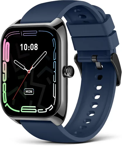 Miniatura 7 de Relojes inteligentes para mujeres y hombres, rastreador inteligente de fitness (respuesta/hacer llamadas), más de 110 modos deportivos con contador