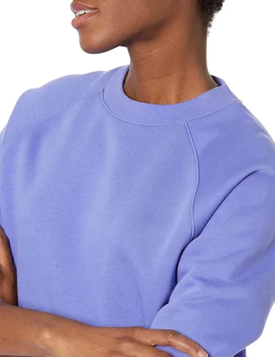 Miniatura 3 de Tienda Essentials Sudadera de manga larga con cuello redondo y ajuste holgado para mujer (disponible en tallas extragrandes)