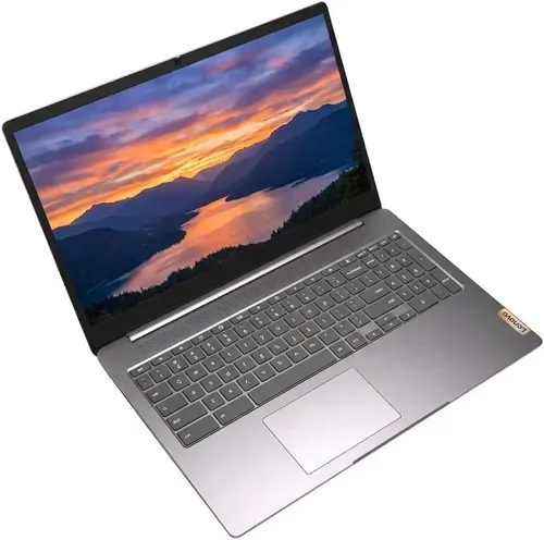 Miniatura 2 de Lenovo 15.6" FHD Chromebook - Intel Quad-Core N4120(> N4020) 4 GB RAM, almacenamiento de 128 GB (64 GB eMMC + 64 GB tarjeta SD), laptop para el Gris