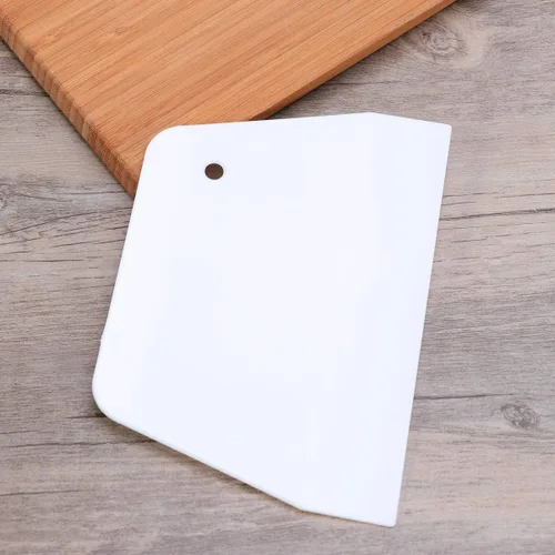 Miniatura 7 de Cabilock 2 piezas de raspador de tartas para glaseado, de plástico, flexible, para pastelería, decoración de pasteles, cocina, herramienta