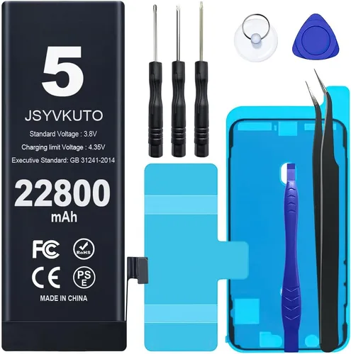 Miniatura 12 de Batería de 22800 mAh para iPhone 13 Pro, nueva batería de repuesto de 0 ciclos mejorada de mayor capacidad para iPhone 13 Pro con juego completo