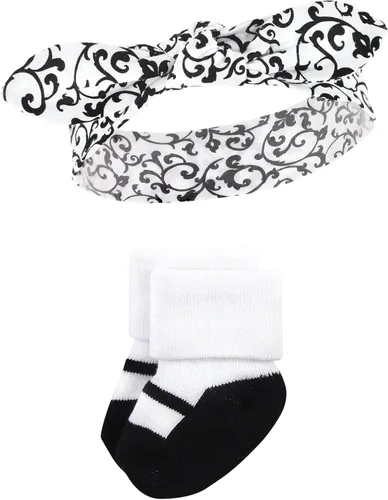 Miniatura 3 de Hudson Baby baby-girls Headband and Socks Set