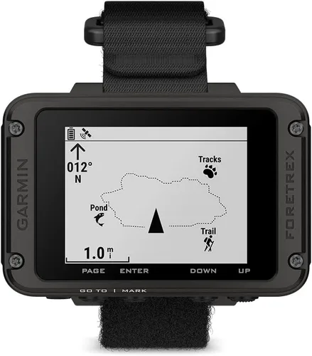Miniatura 2 de Garmin Foretrex 801, navegación GPS montada en la muñeca, GNSS multibanda mejorada, mayor duración de la batería