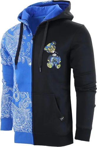 Miniatura 98 de SCREENSHOT Sudadera urbana de forro polar para hombre, diseño de dibujos animados de animación, parche bordado de gel
