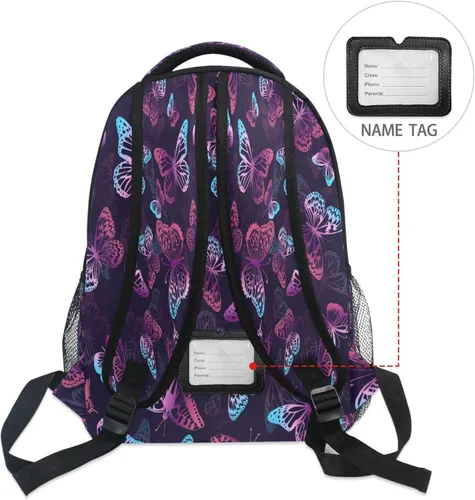 Miniatura 6 de Kcldeci Mochila para niños y niñas, mochilas escolares, A03, Mochilas Daypack