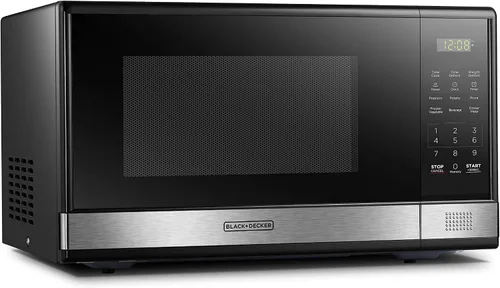 Miniatura 3 de BLACK+DECKER Horno digital de microondas (1.1 pies cúbicos) y aspiradora vertical giratoria sin bolsa BISSELL CleanView