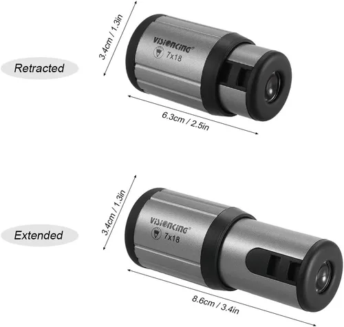Miniatura 4 de Lixada Mini monocular monocular compacto alcance del bolsillo del telescopio ultraligero 18