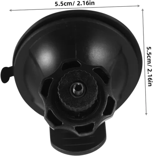 Miniatura 2 de ABOOFAN Espejo retrovisor Dash Cam Mount Dash Cam Soporte de montaje para cámaras base de ventosa de coche